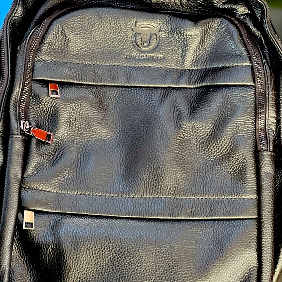 Bull Captain leather backpack - Picture 1 of 5